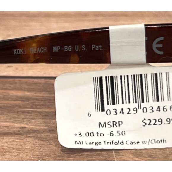 MAUI JIM KOKI BEACH  H433-15T POLARIZED SUNGLASSES HCL BRONZE LENS - Picture 4 of 6